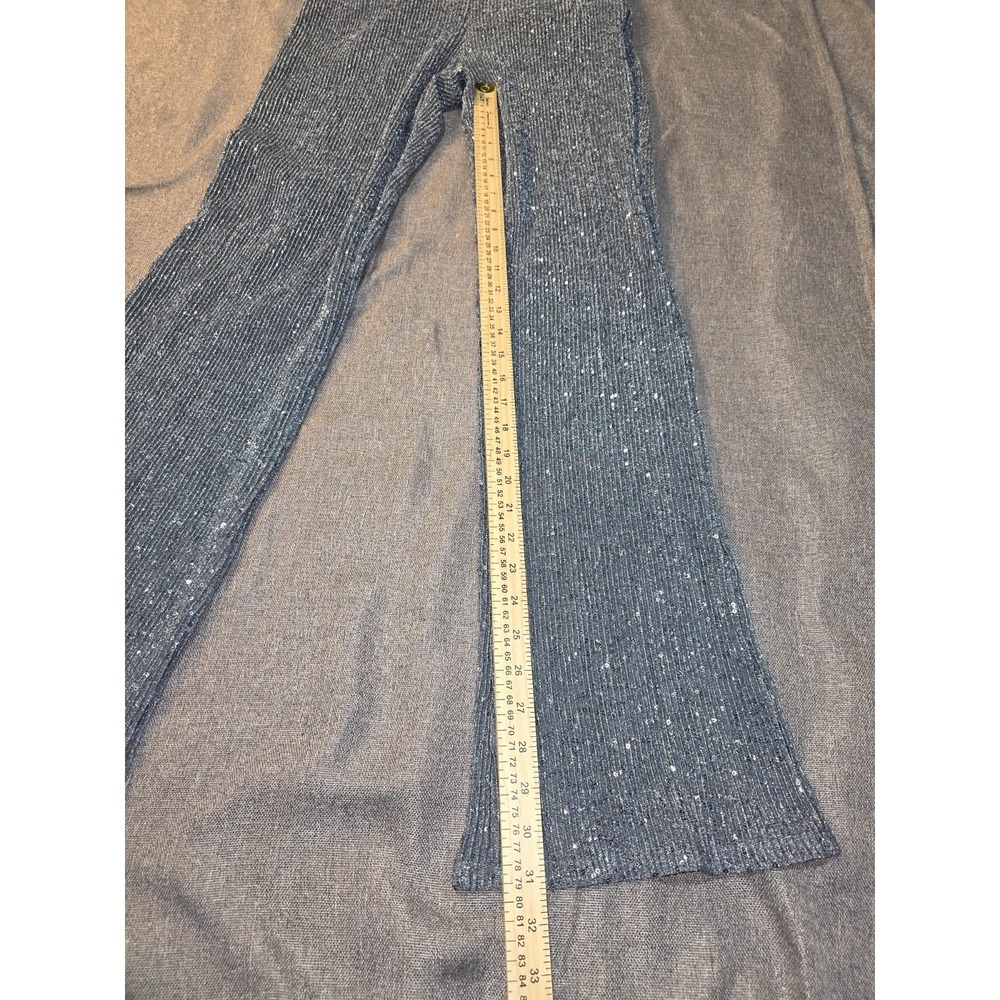 Size Small- Wild Fable Pants And Jumpsuit Sequance Blue/gray Color, very stretch - Picture 8 of 14